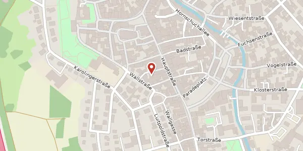 Karte der Umgebung von Hauptstraße 52 a, 91301 Forchheim