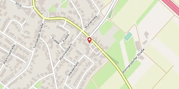 Karte der Umgebung von Wormersdorfer Str. 88A, 53359 Rheinbach