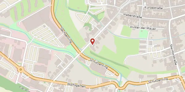Karte der Umgebung von Bahnhofstraße 20, 37115 Duderstadt