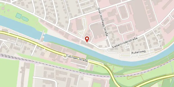 Karte der Umgebung von Gartenstraße 88, 72108 Rottenburg