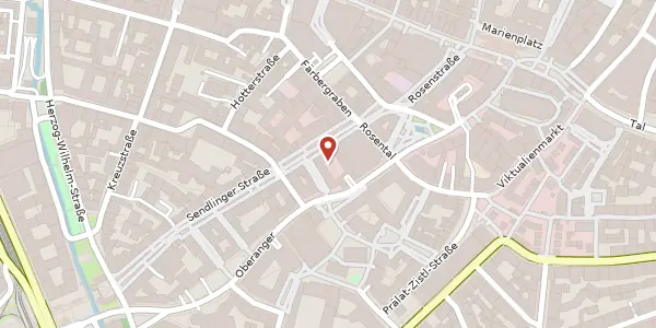 Karte der Umgebung von Sendlinger Str. 7, 80331 München
