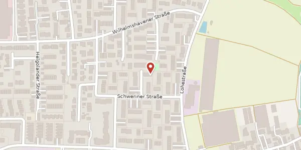 Karte der Umgebung von Schweriner Straße 53, 90425 Nürnberg
