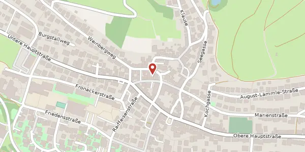Karte der Umgebung von Schmalzgasse 13, 73630 Remshalden-Geradstetten