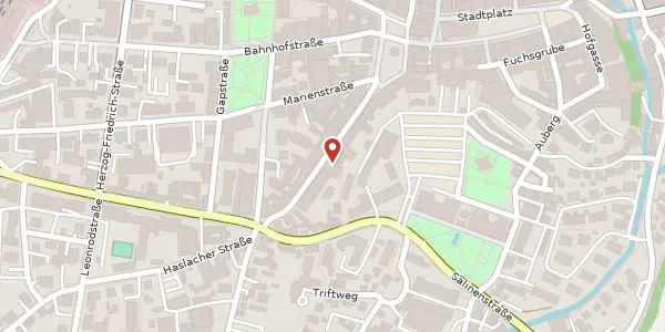 Karte der Umgebung von Maximilianstr. 25, 83278 Traunstein
