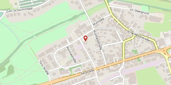 Karte der Umgebung von Uhlandstraße 13, 65232 Taunusstein