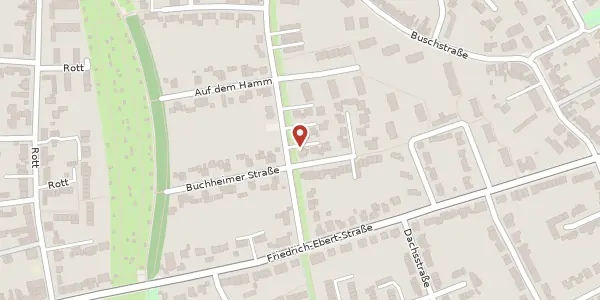 Karte der Umgebung von Scheiblerstr. 59, 47800 Krefeld