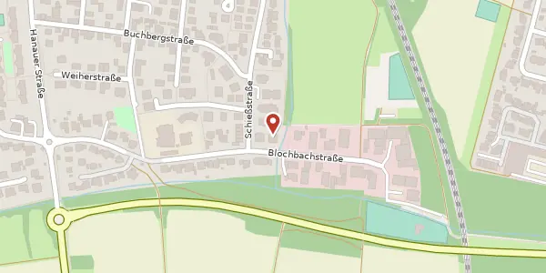 Karte der Umgebung von Blochbachstr. 27, 63486 Bruchköbel