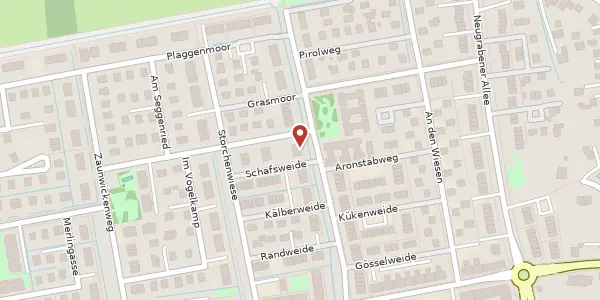 Karte der Umgebung von Schafsweide 4, 21147 Hamburg