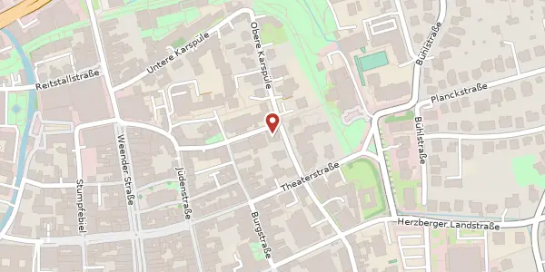 Karte der Umgebung von Ritterplan 5, 37073 Göttingen