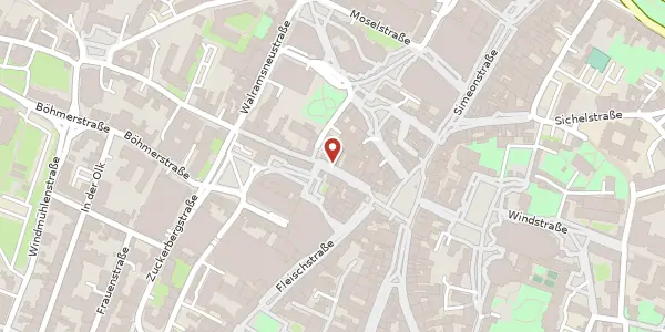 Karte der Umgebung von Dietrichstr. 46, 54290 Trier