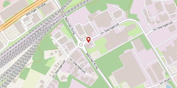 Karte der Umgebung von Im Steingerüst 30, 76437 Rastatt