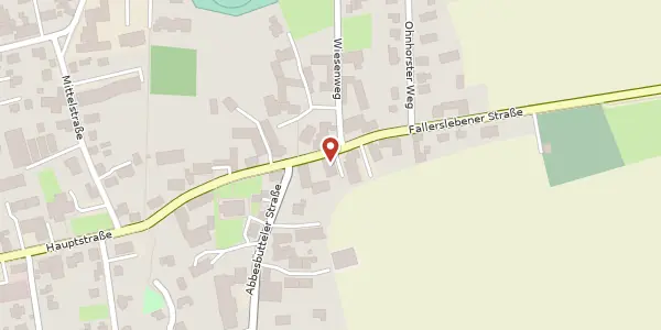 Karte der Umgebung von Fallerslebener Straße 2, 38527 Meine