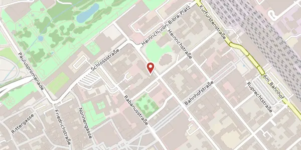 Karte der Umgebung von Lindenstraße 6 b, 36037 Fulda