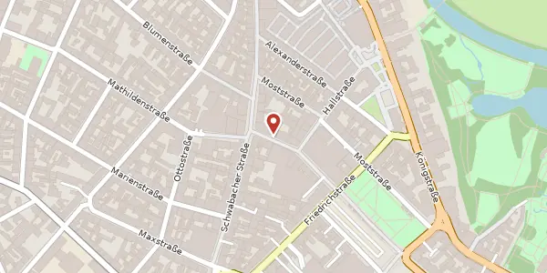Karte der Umgebung von Rudolf-Breitscheid-Str. 3, 90762 Fürth