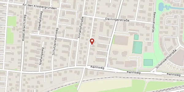 Karte der Umgebung von Ligastr. 10, 93049 Regensburg