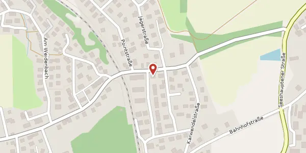 Karte der Umgebung von Zugspitzstr. 38, 82347 Bernried