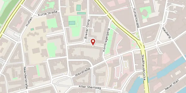 Karte der Umgebung von Rademachergang 5, 20355 Hamburg