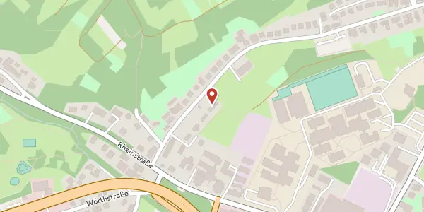 Karte der Umgebung von Schussbachstraße 16, 76532 Baden-Baden
