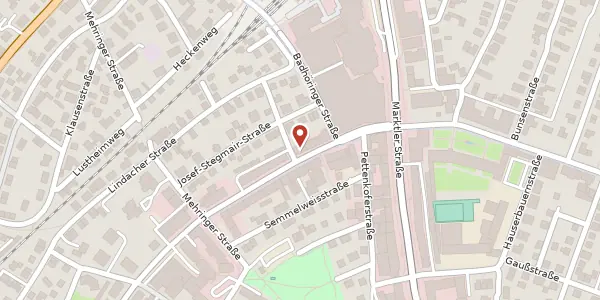 Karte der Umgebung von Robert-Koch-Str. 42, 84489 Burghausen