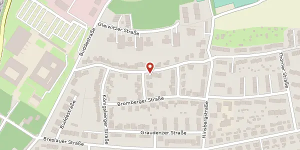 Karte der Umgebung von Stettiner Str. 26, 45665 Recklinghausen