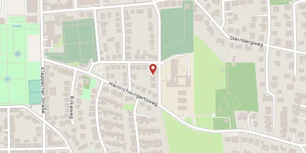 Karte der Umgebung von Martinstr. 143, 64285 Darmstadt