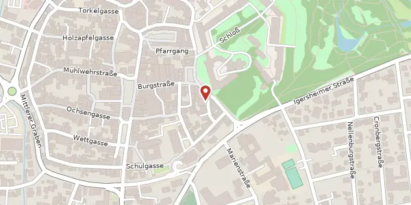 Karte der Umgebung von Frommengasse 2, 97980 Bad Mergentheim