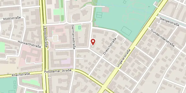 Karte der Umgebung von Reventlowstr. 2, 80805 München