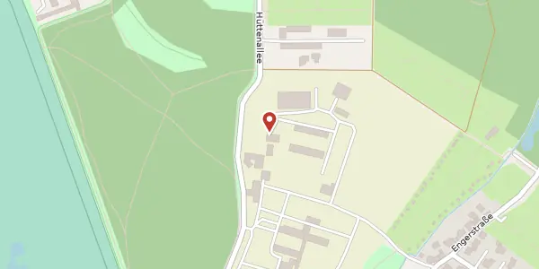 Karte der Umgebung von Hüttenallee 237d, 47800 Krefeld
