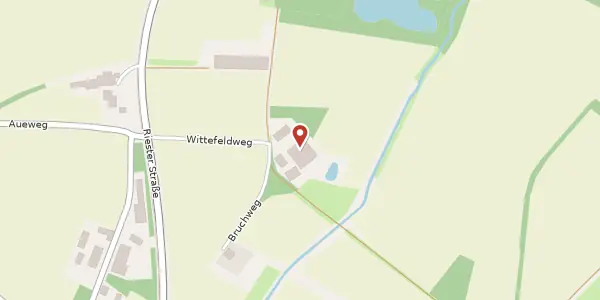 Karte der Umgebung von Wittefeldweg 12, 49565 Bramsche
