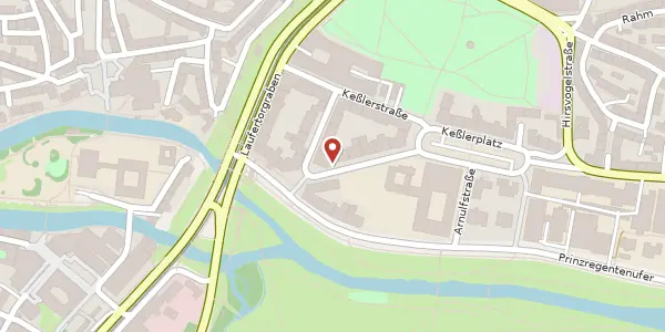 Karte der Umgebung von Theodorstr. 1, 90489 Nürnberg