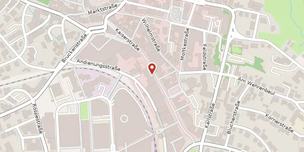 Karte der Umgebung von Kaiserstr. 11, 51643 Gummersbach