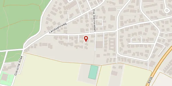 Karte der Umgebung von Kälberstücksweg 45, 61350 Bad Homburg
