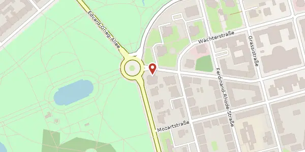 Karte der Umgebung von Beethovenstraße 35, 04107 Leipzig