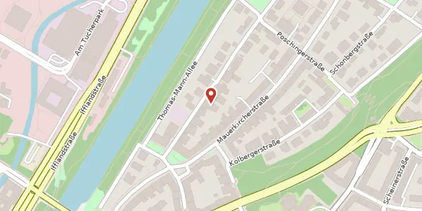 Karte der Umgebung von Pienzenauerstr. 10, 81679 München
