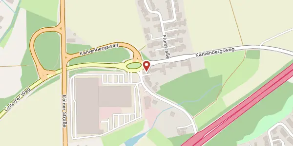 Karte der Umgebung von An der Hoffnung 134, 40885 Ratingen