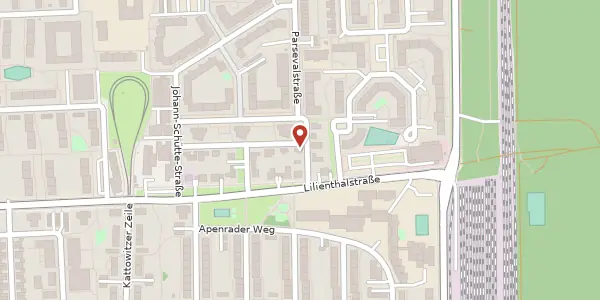 Karte der Umgebung von Parsevalstraße 3, 68307 Mannheim