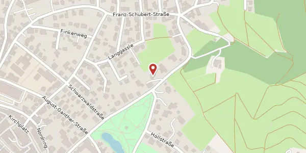 Karte der Umgebung von Stadtgartenstraße 28, 77704 Oberkirch (Baden)