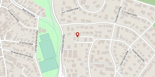Karte der Umgebung von Theodor-Storm-Str. 13a, 61350 Bad Homburg