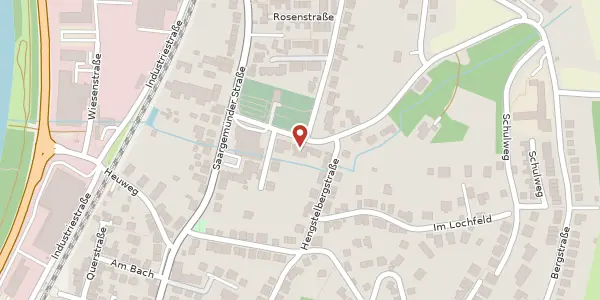 Karte der Umgebung von Mühlenweg 2 F, 66129 Saarbrücken