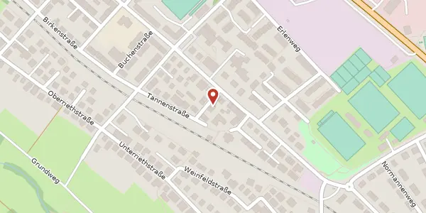 Karte der Umgebung von Akazienstr. 4, 65187 Wiesbaden