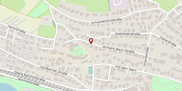 Karte der Umgebung von Wilhelm-Beck-Straße 21, 88662 Überlingen