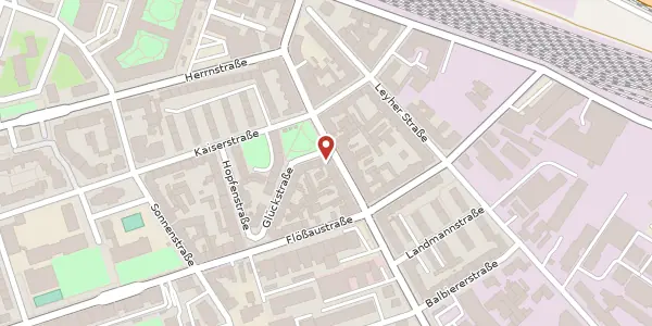 Karte der Umgebung von Kaiserplatz 1, 90763 Fürth