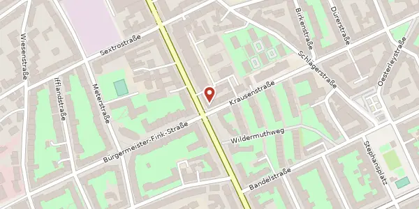 Karte der Umgebung von Hildesheimer Straße 59, 30169 Hannover