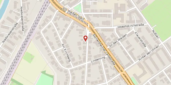 Karte der Umgebung von Kurhessenstr. 12, 60431 Frankfurt