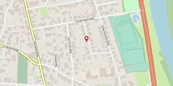 Karte der Umgebung von Stresemannstr. 9, 32457 Porta Westfalica