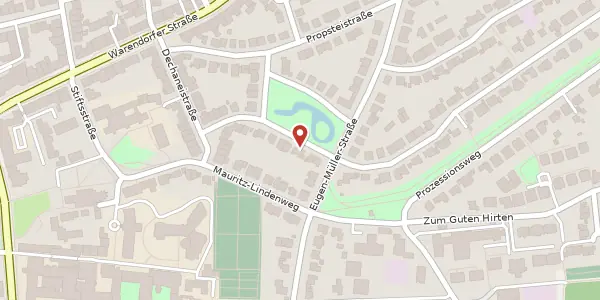Karte der Umgebung von Kapitelstr. 20, 48145 Münster