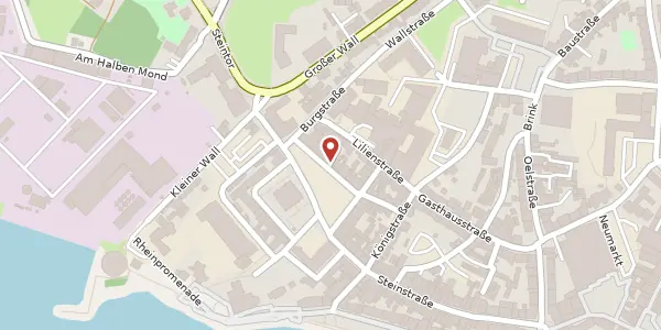 Karte der Umgebung von Geistmarkt 22, 46446 Emmerich