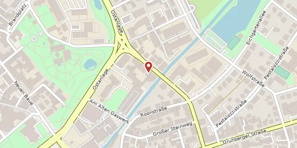 Karte der Umgebung von Moltkestr. 10, 35390 Gießen