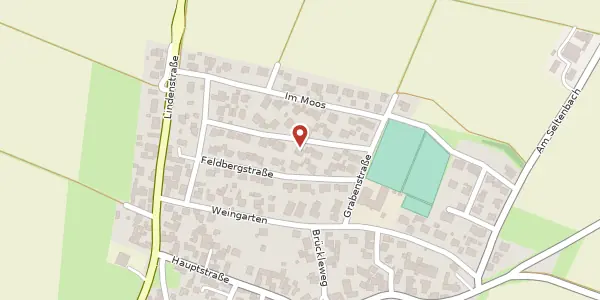 Karte der Umgebung von Burgstraße 12, 79258 Hartheim