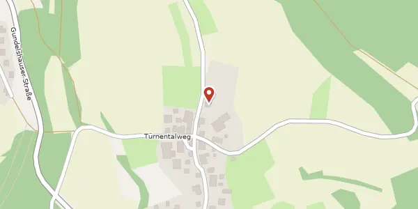 Karte der Umgebung von Sternecker Weg 16, 72175 Gundelshausen